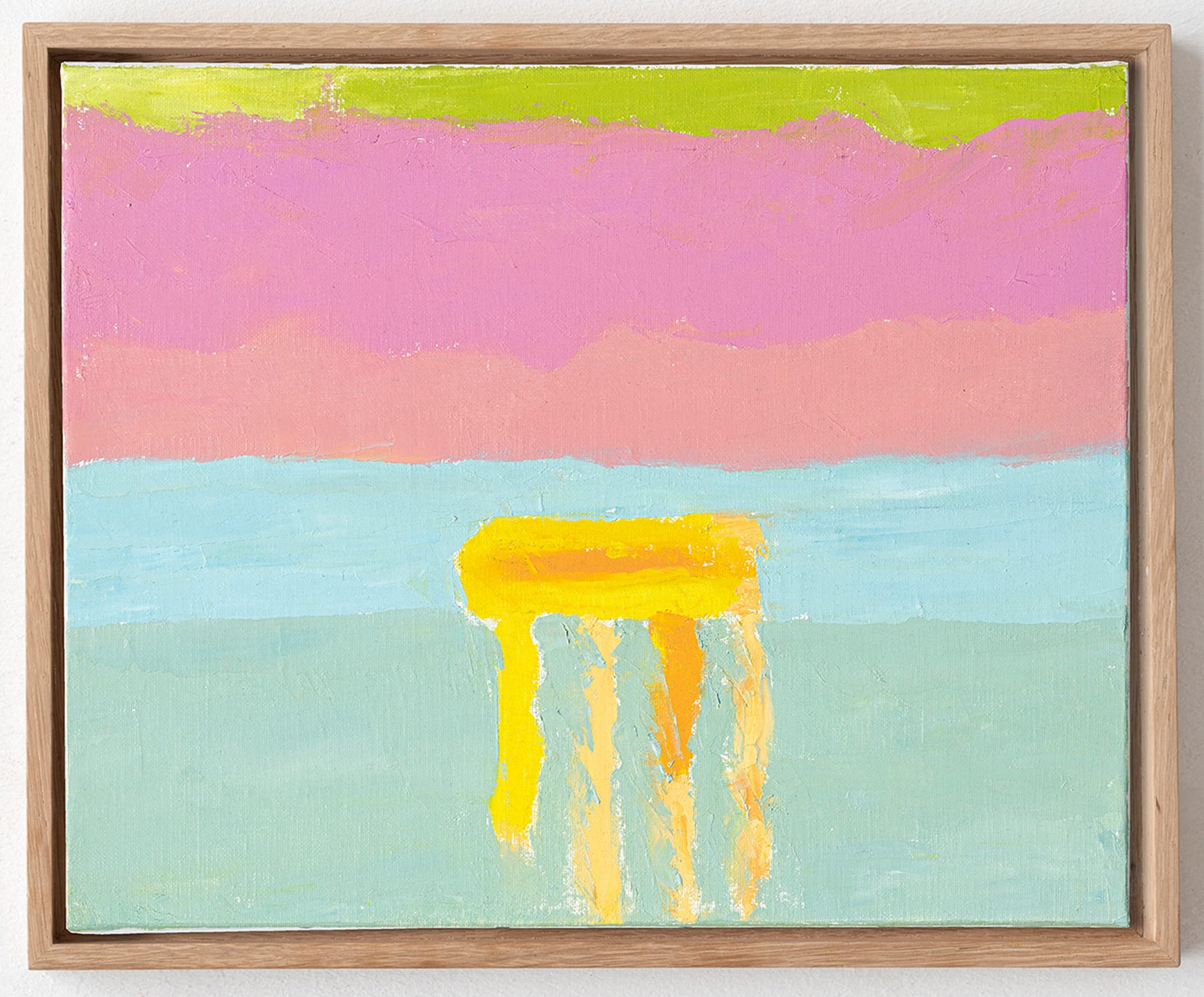 Etel Adnan, Horizon 1, 2020. Courtesy of the artist and Galerie Lelong & Co., Paris and New York City.
