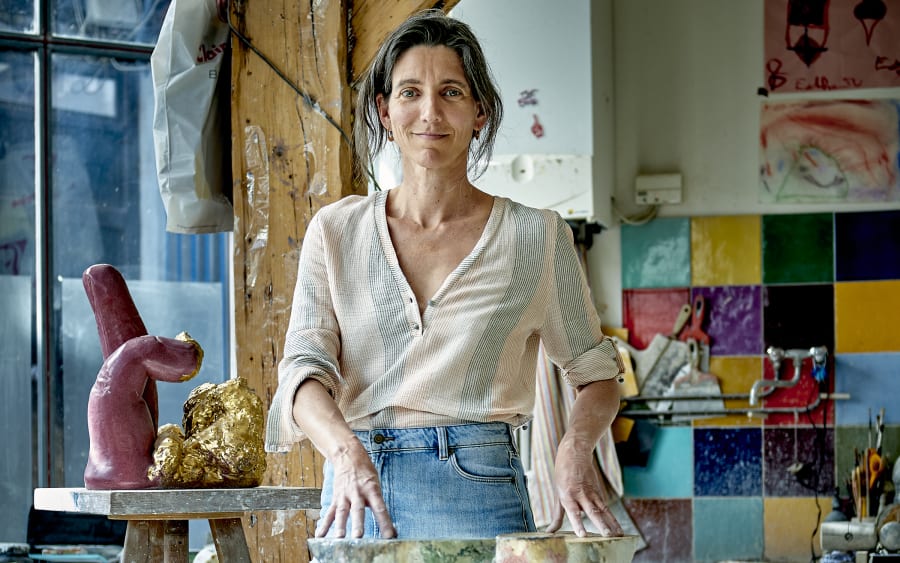 Elsa Sahal: When pole dancing meets ceramics
